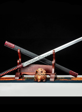 唐横刀正品龙泉市刀剑一体锰钢