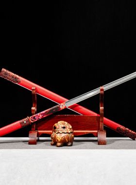 龙泉市刀剑高锰钢影视素装唐清剑