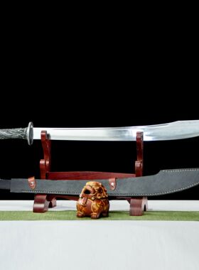 龙泉市刀剑手工锻打高锰钢牛尾