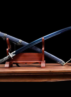 绣春刀高锰钢一体锻打镇宅宝剑