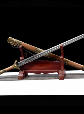 将军剑一体锻打汉剑龙泉镇宅宝剑