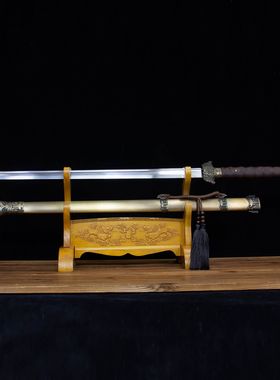 龙泉市刀剑手工锻打环手唐横刀