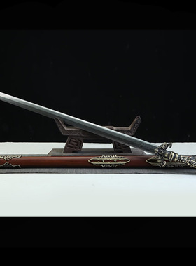 英雄剑八面汉剑一体扭转纹重剑