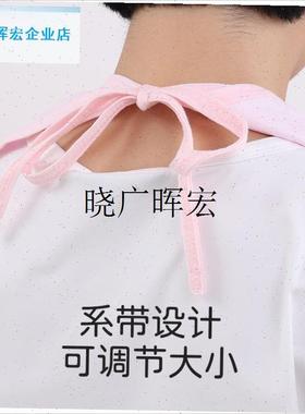 l口水巾成人吃饭可擦嘴围兜TAPU隔水围嘴食饭兜围裙柔软舒适