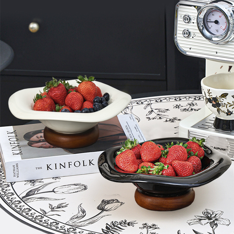 轻奢水果盘家用客厅茶几沥水托盘