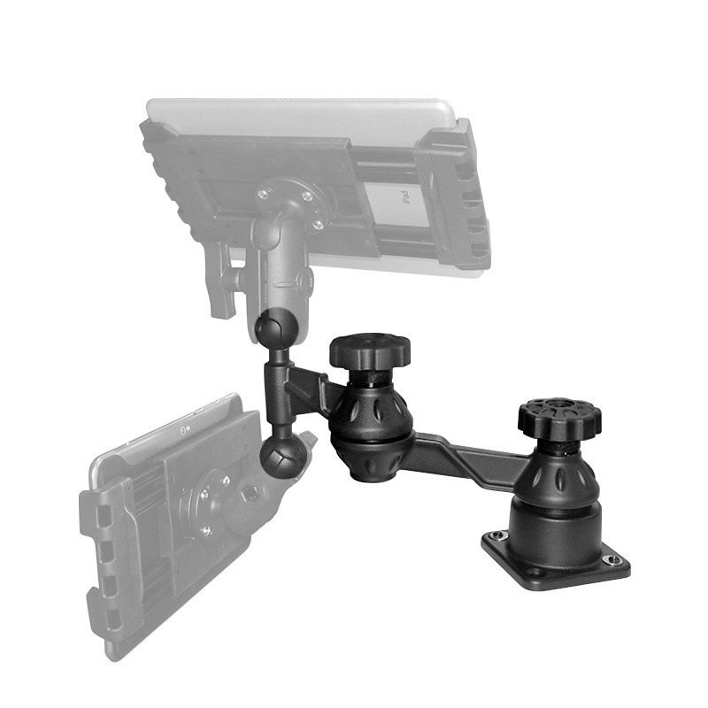 三防平板多关节悬臂拉伸万向支架C型1.5英寸双球头一拖二平板支架,特色手工艺,其他特色工艺品,淘宝优惠券,粉丝福利购,淘宝优惠卷