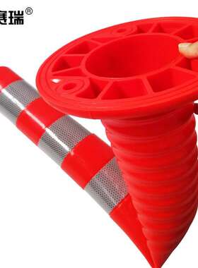 安赛瑞诱导标高位反光柔性弹力警示柱道路防撞柱14476  14477