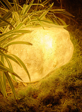 户外景观灯防水创意公园小区树脂仿真石头树根装饰氛围庭院草坪灯