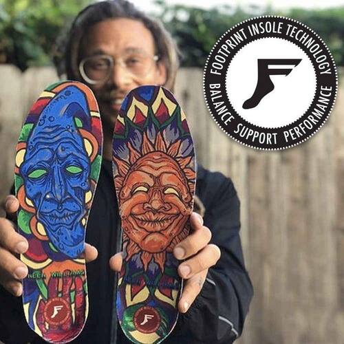 Footprint鞋垫 FP鞋垫 专业减震滑板刷街动作缓冲受力 Jump滑板店
