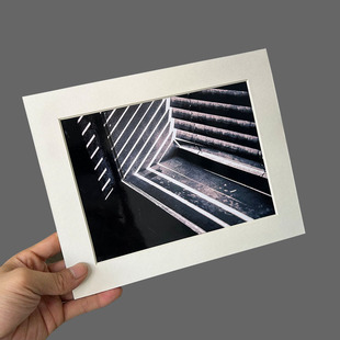 摄影作品相框4mm加厚摄影作品照片装裱画框博物馆级无酸卡纸收
