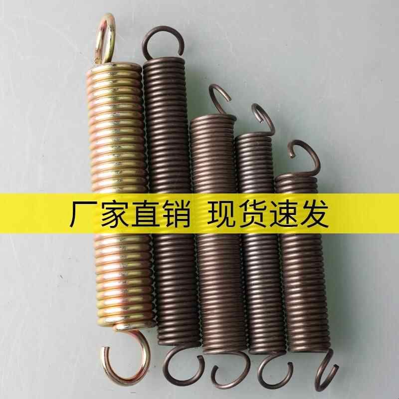 货车自动篷布配件弹簧渣土车甩杆式卷棚1米大拉簧趴铁后翻弹簧图片