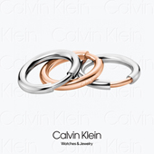 KJ5FMR2001 RING CK情侣戒指 KLEIN DISCLOSE 2018 CALVIN