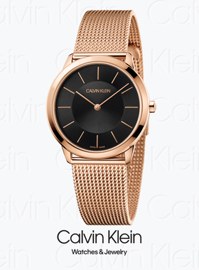 WATCH - 2019 CALVIN KLEIN MINIMAL K3M2262Y - CK经典情侣腕表