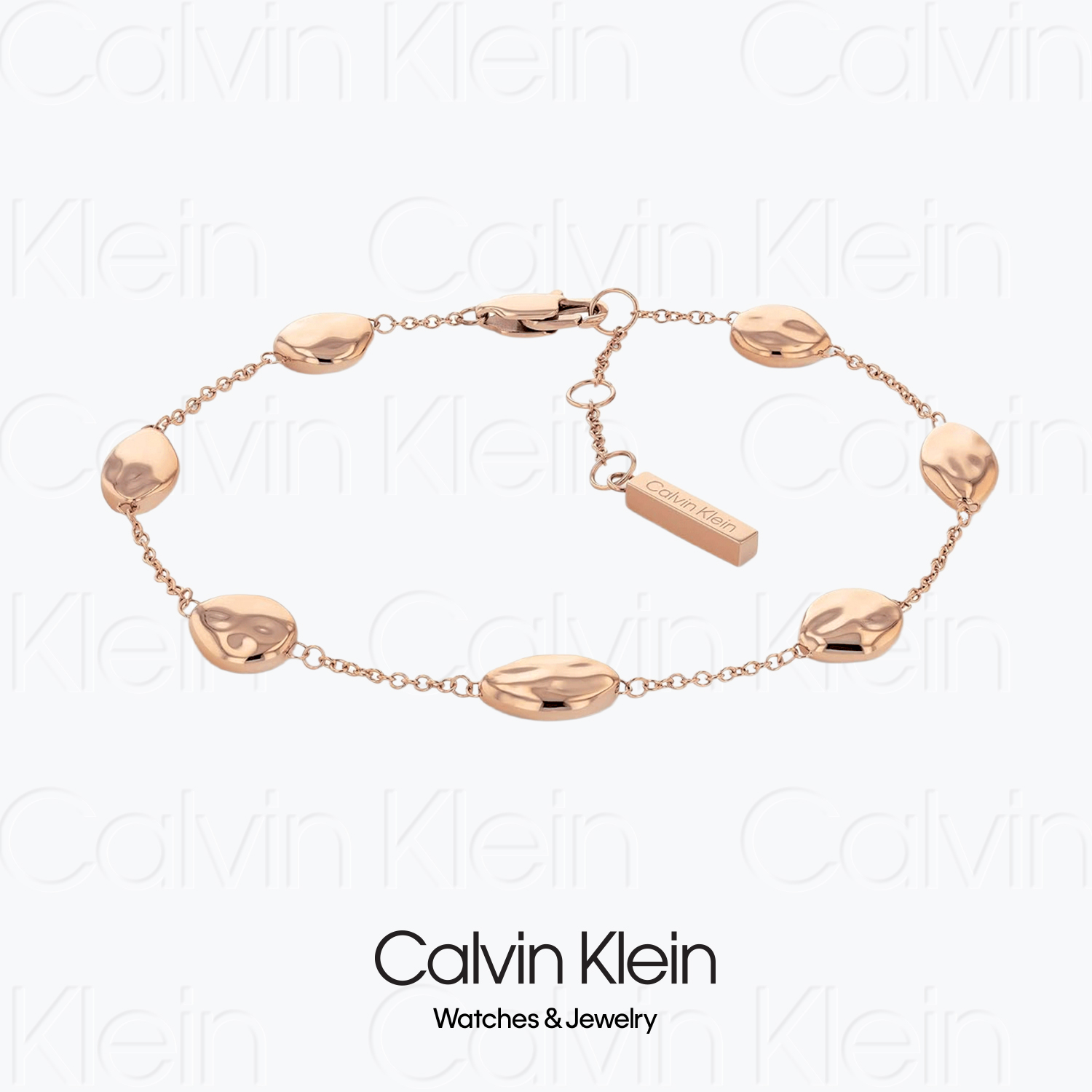 CalvinKlein女士小金豆手链