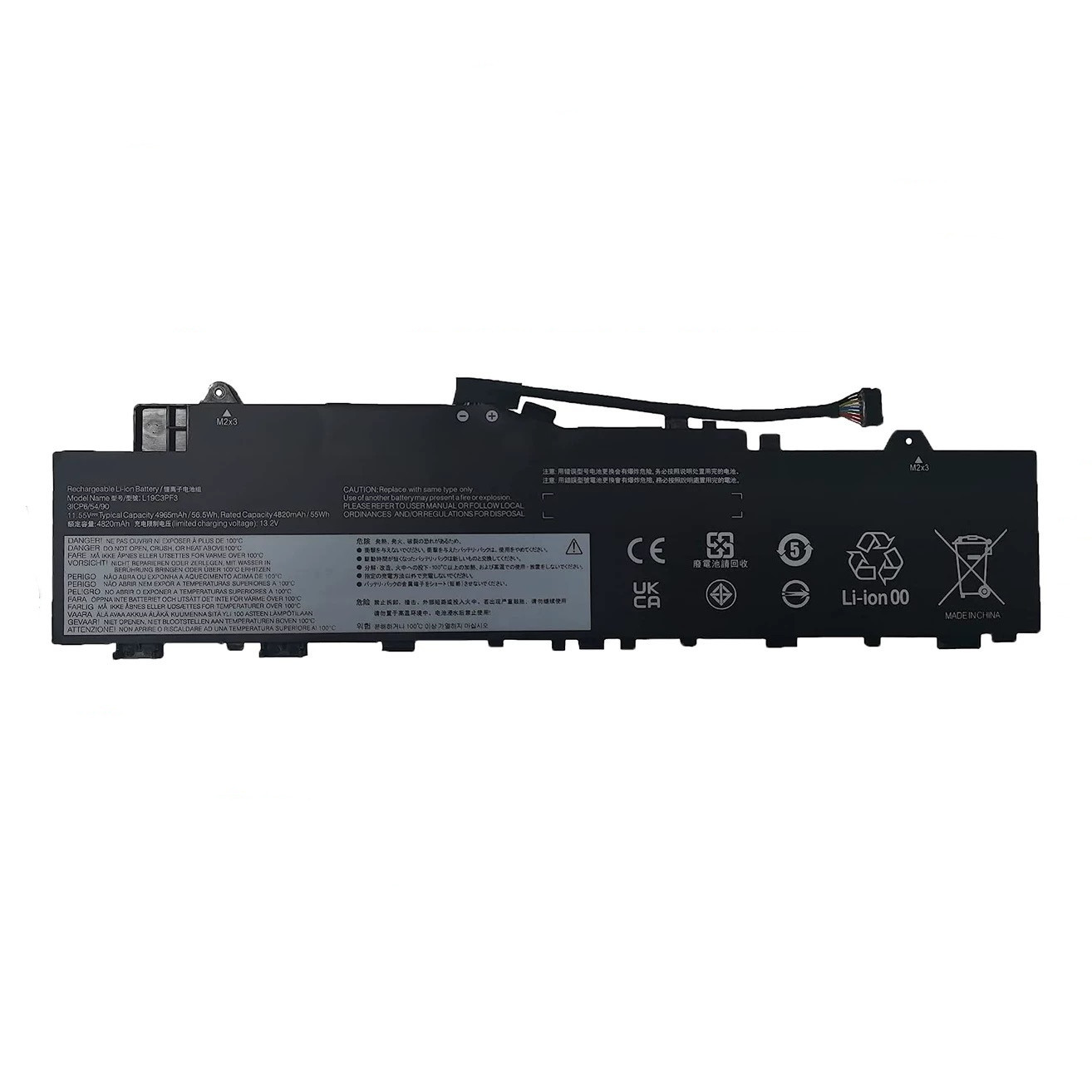适用小新AIR-14IIL/ARE Air14 2020/2021 L19C3PF3 L19L3PF7电池
