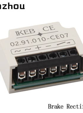 抱闸线圈108VdC刹车整流模块02.91.010-CE07半波整流器Rectifier