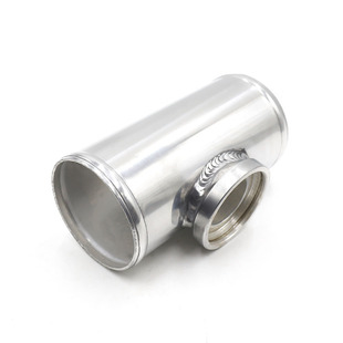 汽车改装63mm/76mm HKS管 泄压阀三通底座放气阀铝管 铝管底座