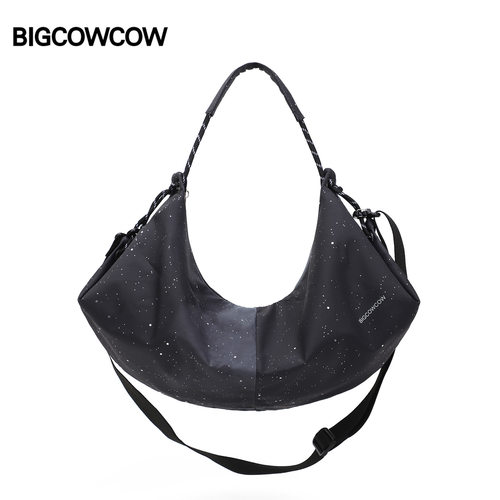 BIGCOWCOW2026星空渐变单肩包