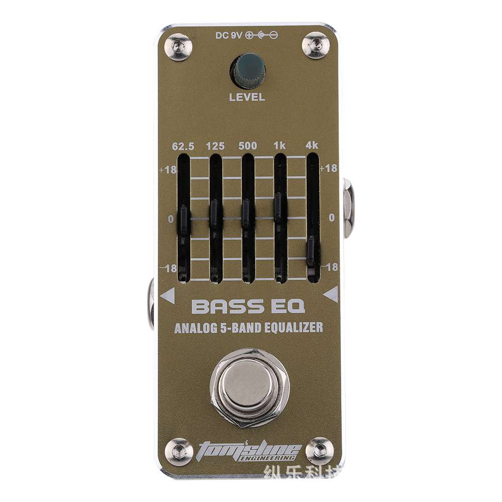 工厂直销 阿诺玛AROMA AEB-3 BASS EQ贝司5弦均衡单块效果器