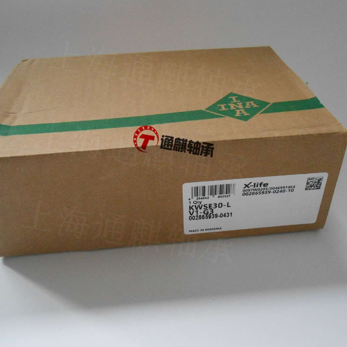 INA六列导轨滑块轴承KWSE30-L-V1-G3 KWSE30-L-V1