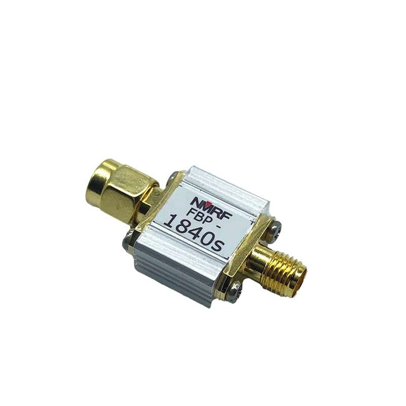 1840MHz 通讯系统，1dB通带 1810-1870MHz，SMA专用SAW带通滤波器