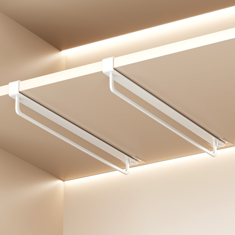 裤架衣柜内置层板悬挂式衣架挂衣杆衣柜内下挂裤子裤挂多功能裤抽,基础建材,衣杆,淘宝优惠券,粉丝福利购,淘宝优惠卷