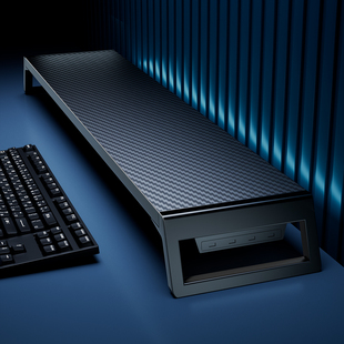 台式电脑萤幕增高架usb扩展充电笔记本屏幕支架电竞桌面置物架