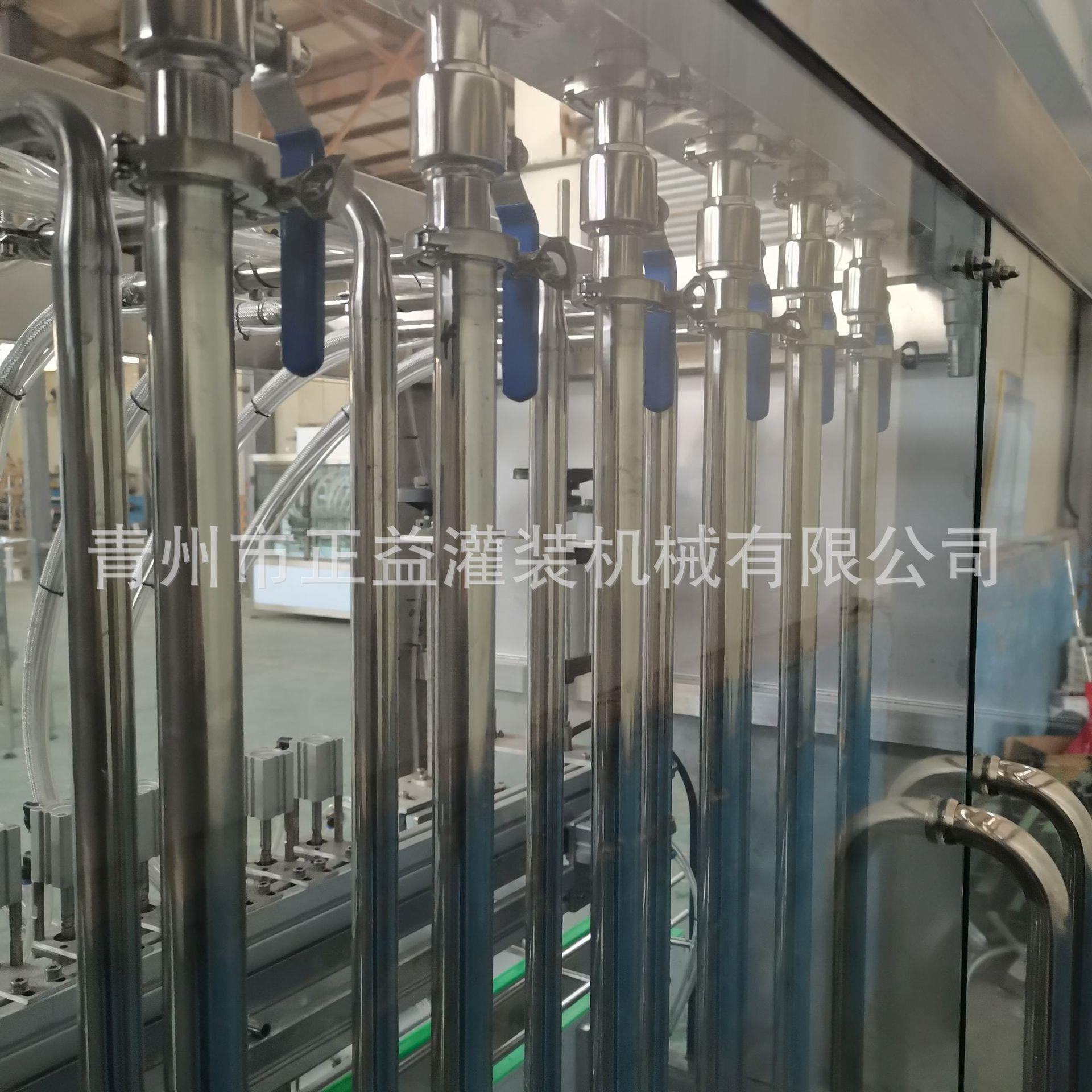六头直线齿轮泵食用油灌装机大豆油花生油橄榄油菜籽油麻油灌装机