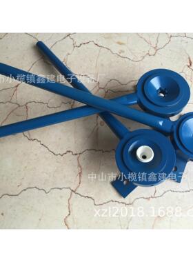 厂家直销LED灯头E27 E10 E11 手动打点打凹卡锁紧铆接灯头机