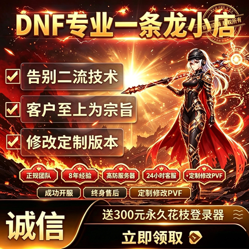 dnf开服DNF架设搭建一条龙 地下城搭建 DNF服务器60-110级版本pvf