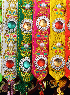 四大家族黑老太太专用佛像神像霞披摆件佛衣披肩神像凤冠霞披神像