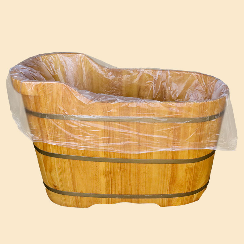 浴缸浴桶薄膜袋套一次性加厚泡澡浴袋家庭酒店美容院浴缸袋