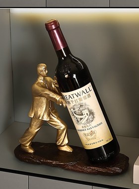 沛纳丽新中式酒架创意红酒托酒架托葡萄酒置物架客厅酒柜装饰摆件