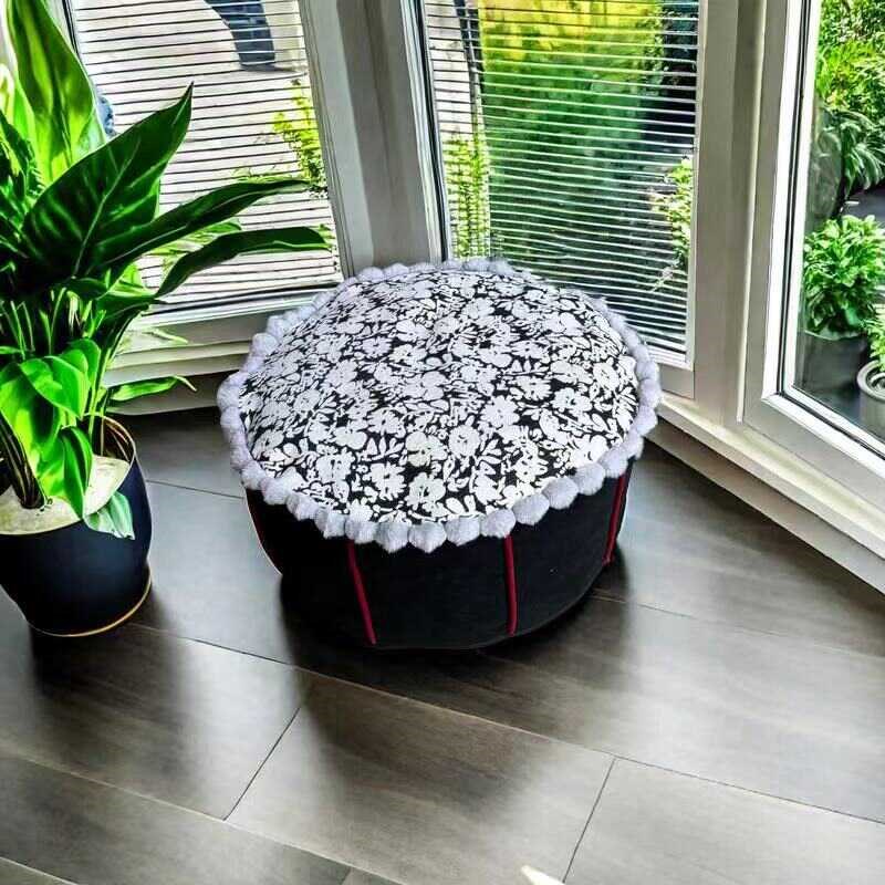 客厅沙发地墩坐墩飘窗懒人地上榻榻米脚墩可拆洗创意坐垫家用蒲团