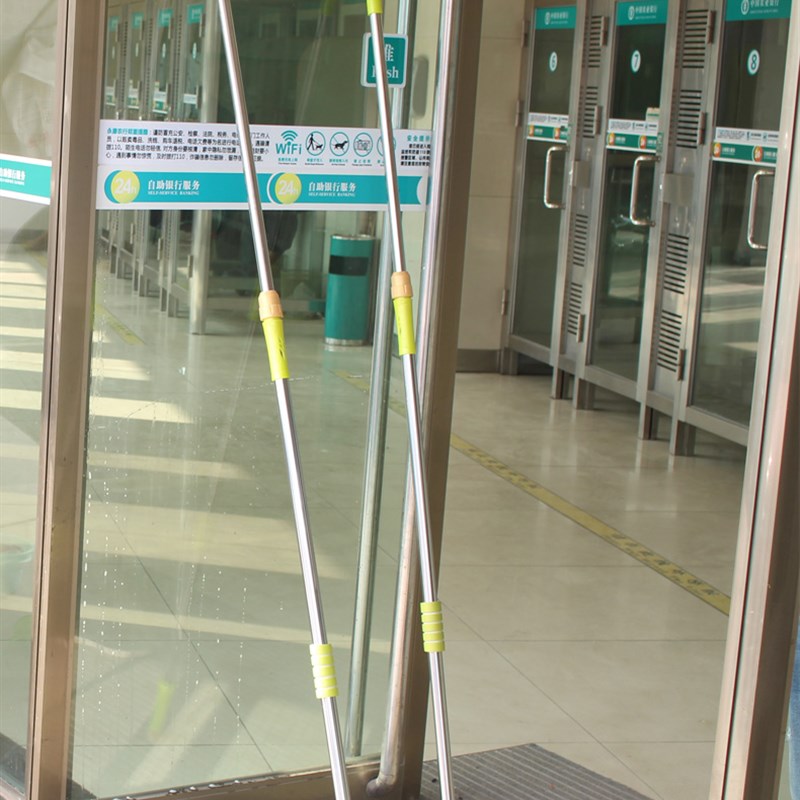 擦玻璃器加长伸缩杆刮刀刮水器玻璃清洁器洗玻璃刷擦窗器保洁工具