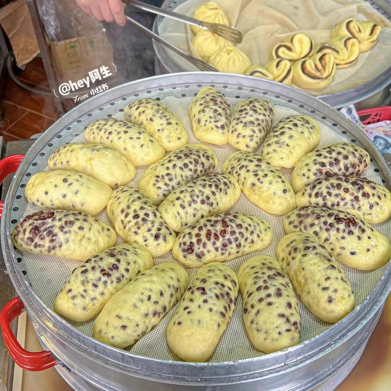 红豆山药南瓜卷手工花卷豆沙包杂粮馒头窝窝头懒人早餐面点速食品