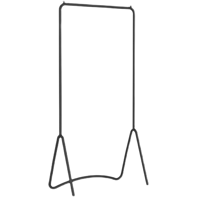 简约衣帽架网红衣架家用单杆式晾衣架阳台简易落地卧室挂衣服架子