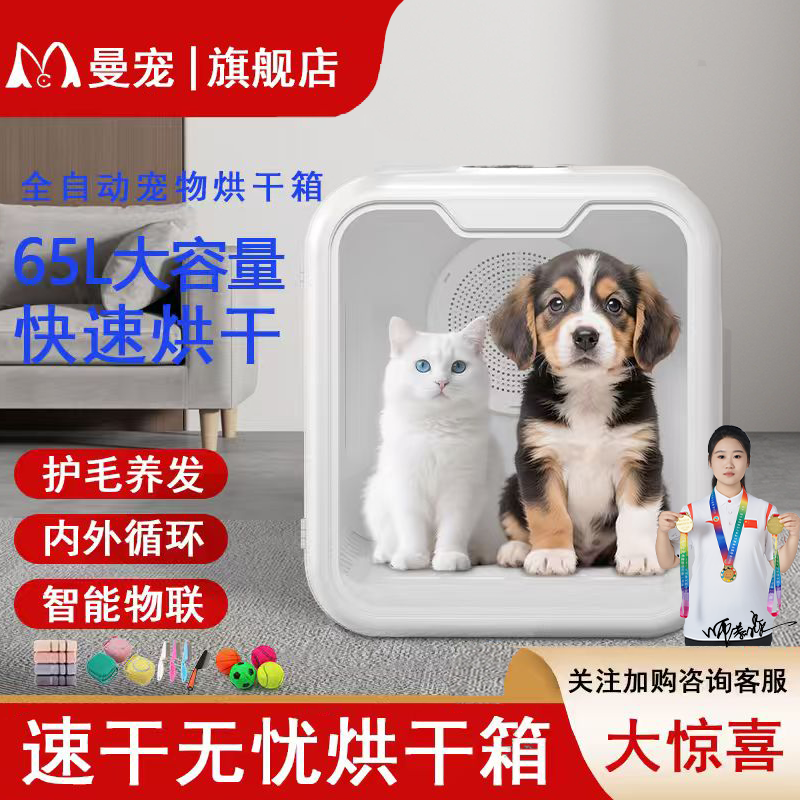 智能小型宠物烘干箱猫咪狗狗洗澡家用静音狗狗吹毛神器宠物烘干机