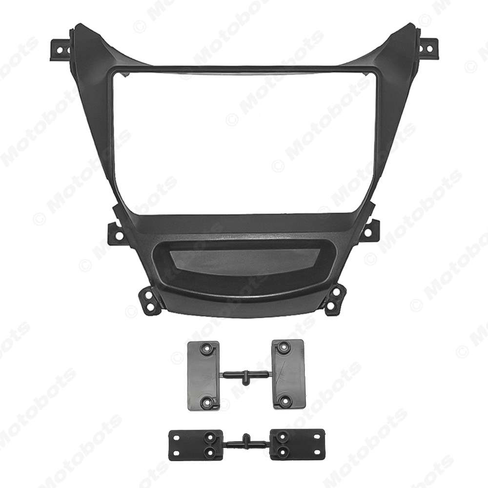 适用12-17款现代Elantra朗动大屏安卓导航9寸套框汽车改装面板