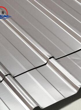 彩钢瓦镀锌瓦铁皮瓦房顶隔热蓝色彩钢板屋面镀锌防水BWG34彩钢瓦