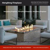 恒烽真火燃气壁炉芯嵌入式 地台火焰取暖器家用定制别墅家用装 饰柜