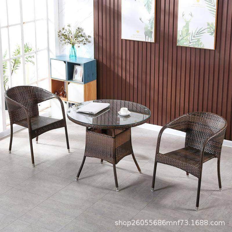 户外庭院单人几休闲3阳台小桌椅套茶露天小藤椅件子组件合藤椅三,商业/办公家具,商用藤编家具,淘宝优惠券,粉丝福利购,淘宝优惠卷