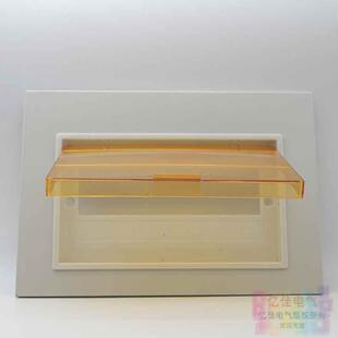 小型PZ30家用配电箱盖18回路盖板强电箱铁面板18位电控箱铁盖子