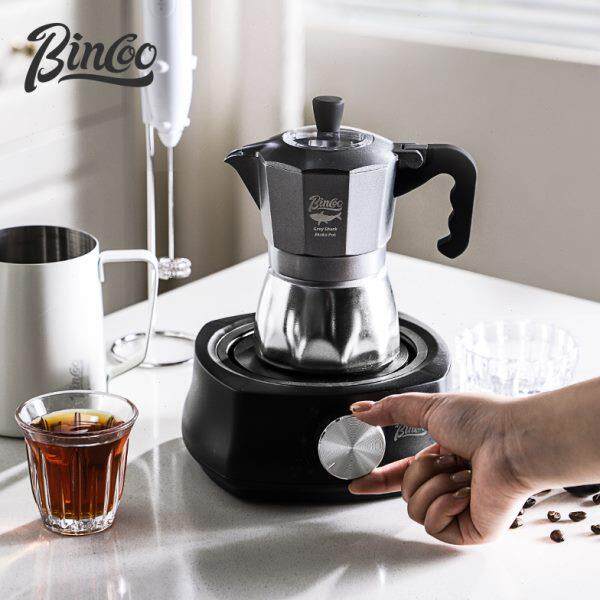 Bincoo双阀摩卡壶套装意式浓缩萃取家用小型咖啡壶咖啡器具咖啡机