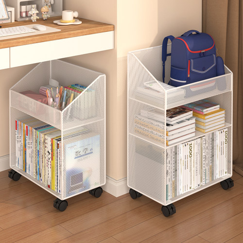 学生桌下书包置物架书架可移动