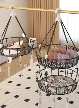 晾晒网兜晒袜子神器家用晒衣篮羊绒衫平铺毛衣晾衣网晾袜子晾晒架