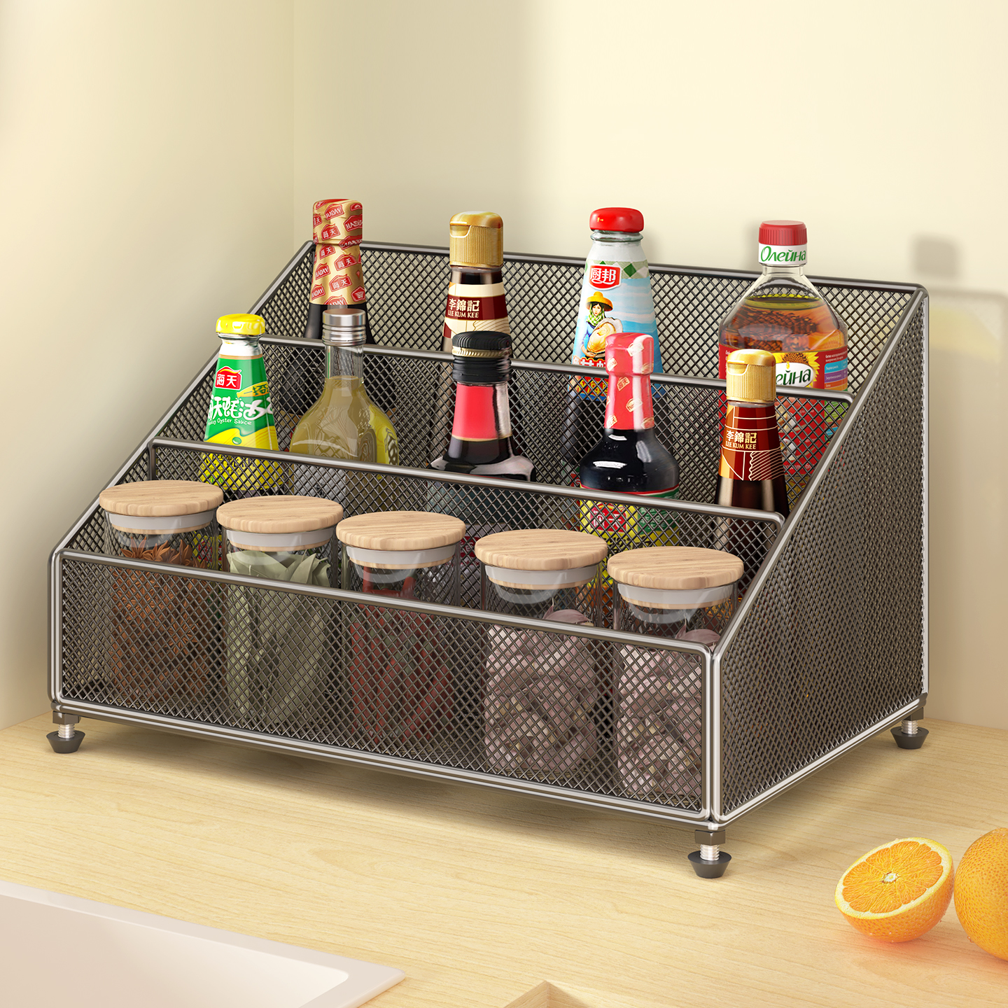 【品质保障】多层厨房调料置物架