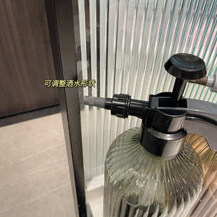 VIELE 气压式自动喷水壶高压2L大容量大号洒水壶浇花喷雾可调节