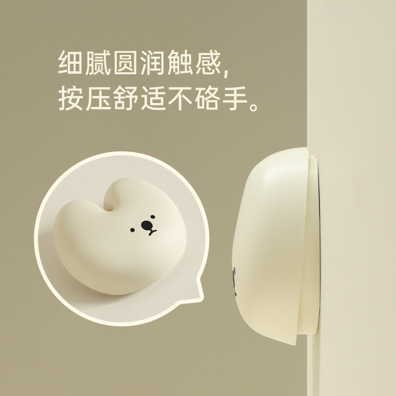 儿童分房呼叫器家用宝宝分床房间呼叫铃楼上楼下小兔子门铃自发电图片