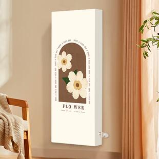 暖气片罩竖款家用简约暖气套遮挡装饰防熏立式暖气片防尘罩套新款